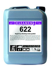 CLEAMEN 622 nepěnivý alkalický čistič podlah 5kg