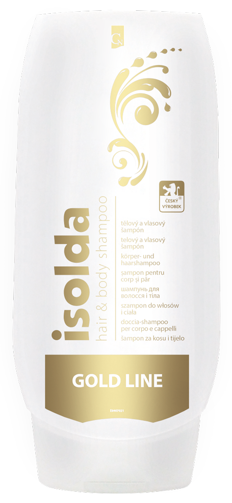 Isolda GOLD vlasový a tělový šampón 500ml