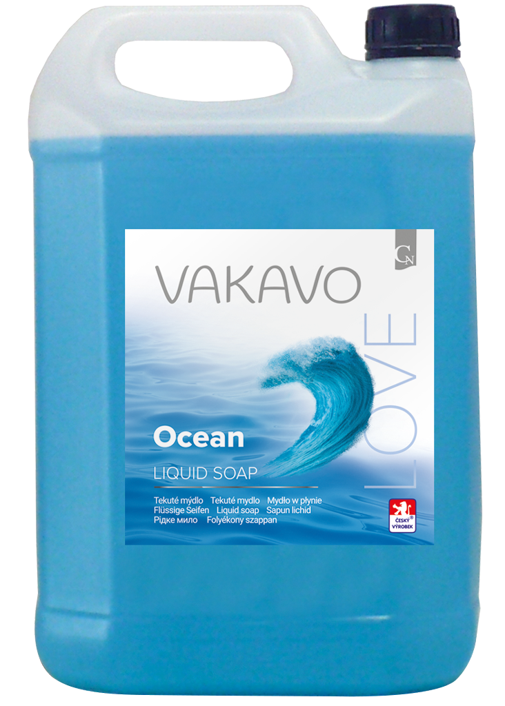 Tekuté mýdlo Vakavo Oceán 5L