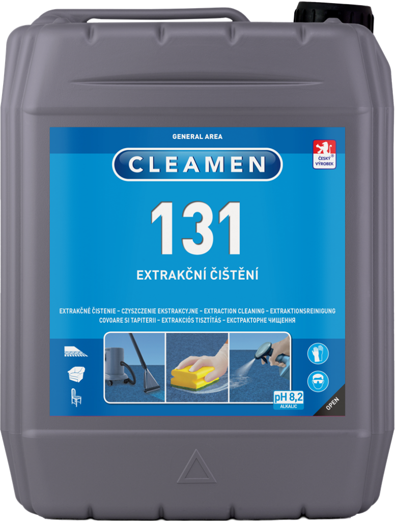 CLEAMEN 131 na koberce 5l strojní čištění extraktor