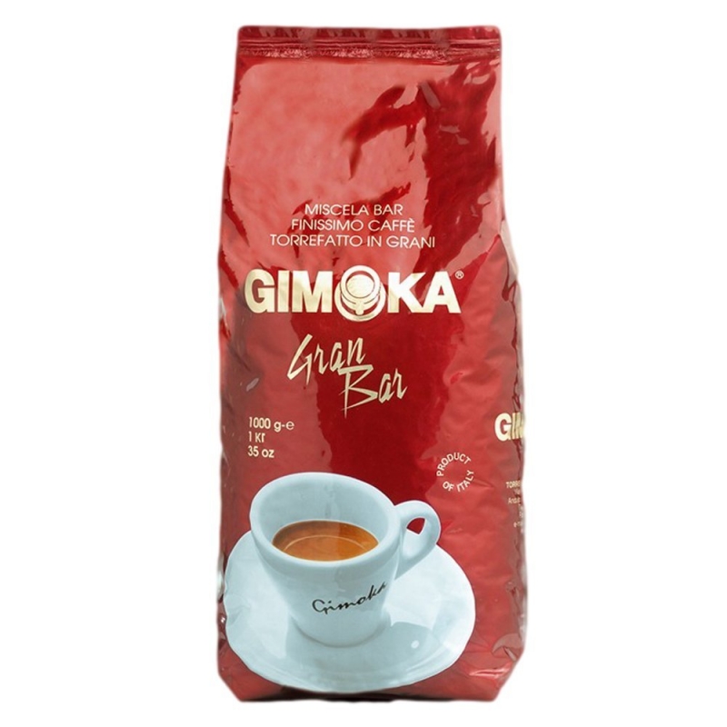 Káva Gimoka Gran Bar zrnková 70% arabica / 30% robusta 1 kg