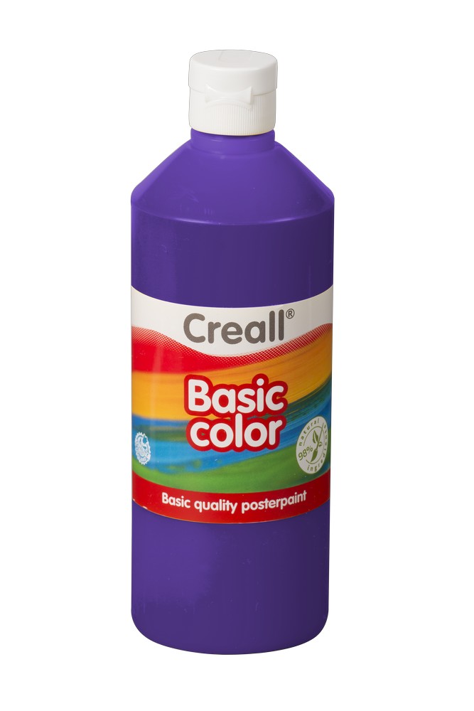 Barva temperová 0,5 l fialová