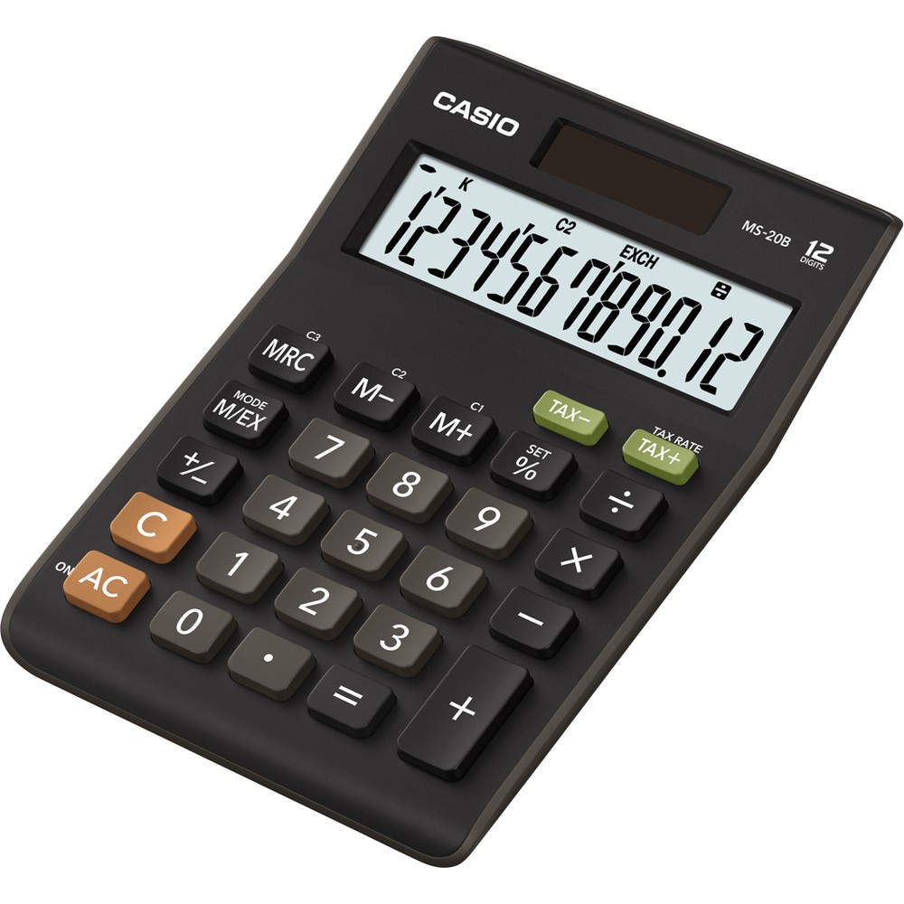 Kalkulačka CASIO MS 20 G S stolní / 12 míst.