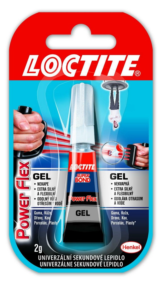Lepidlo LOCTITE vteřinové super Bond gel 2g