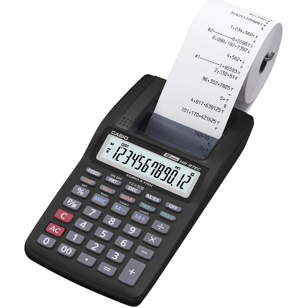 Kalkulačka Casio HR 8TEC s tiskem