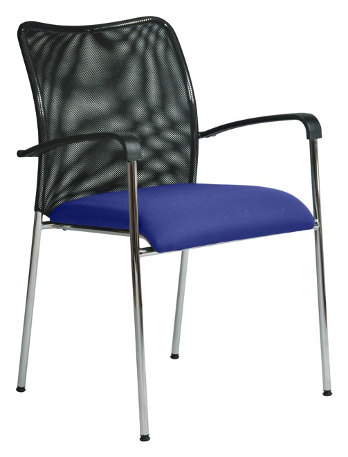 Konferenční židle Spider modrá