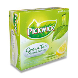 Čaj Pickwick zelený s citronem / 100 sáčků