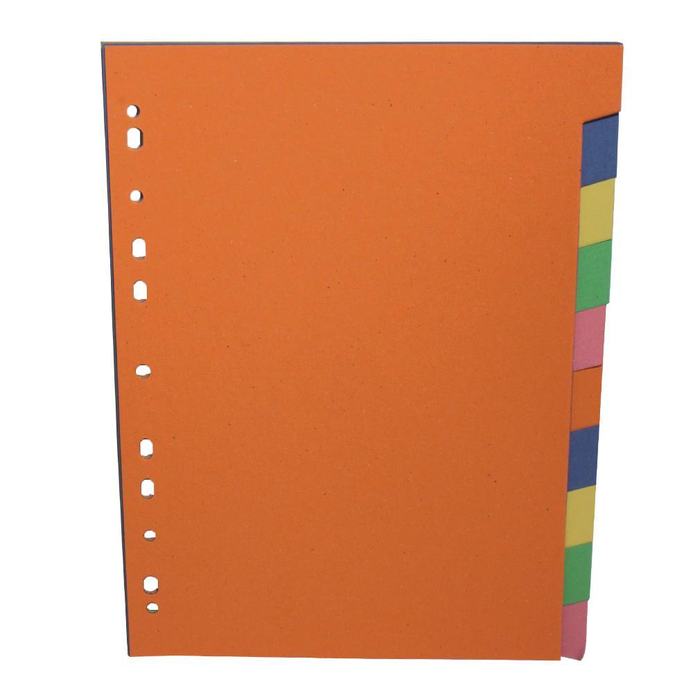 Rozdružovač papírový A4 10 barev