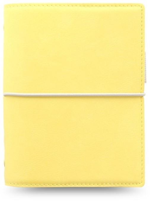 Diář Filofax Domino Soft kapesní žlutý