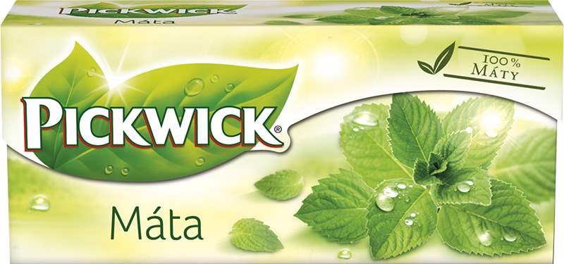 Čaj Pickwick bylinný máta / 20 sáčků