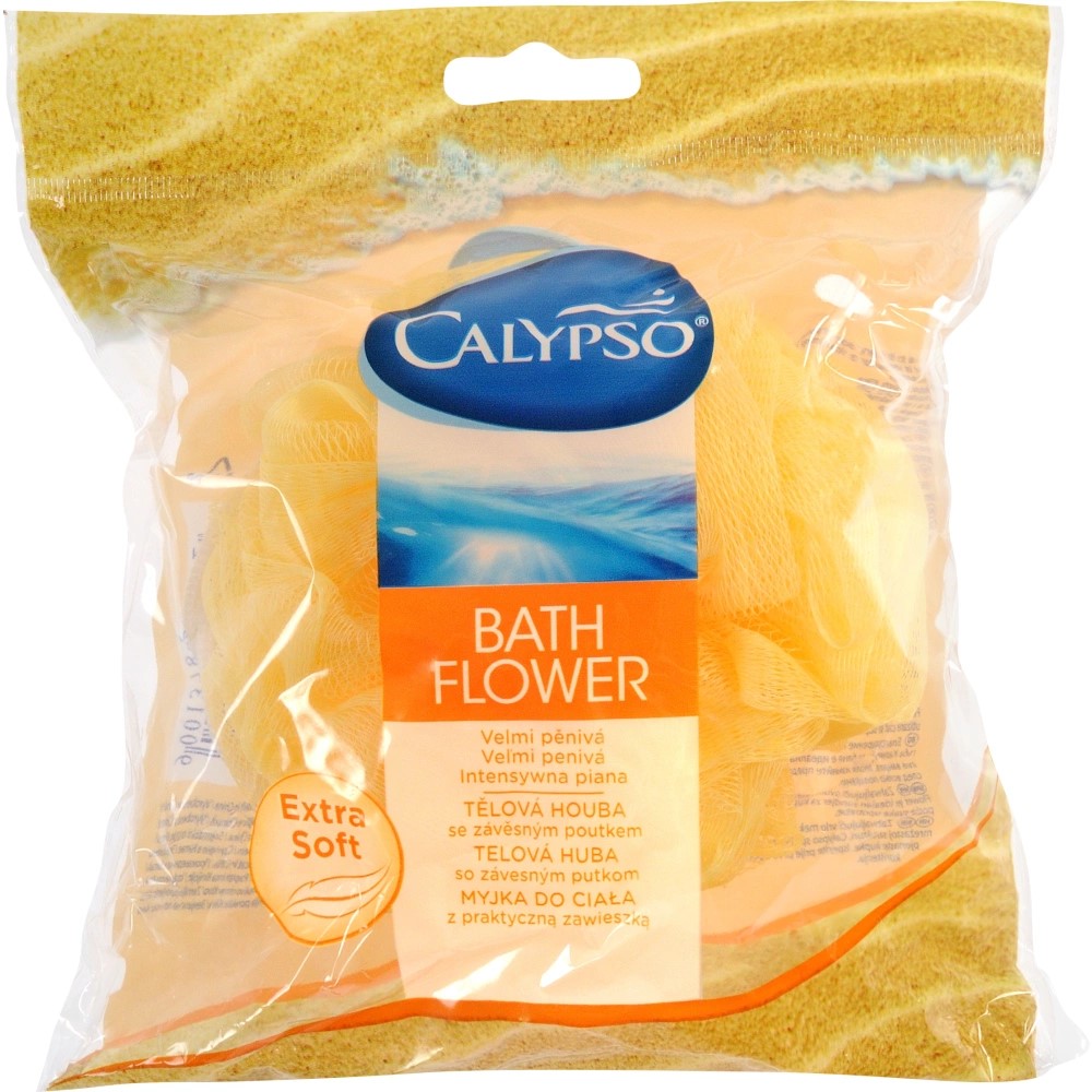 Houbička koupelová Calypso/Spontex květina