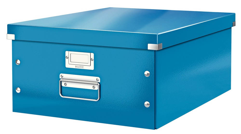 Krabice CLICK-N-STORE velká arch modrá