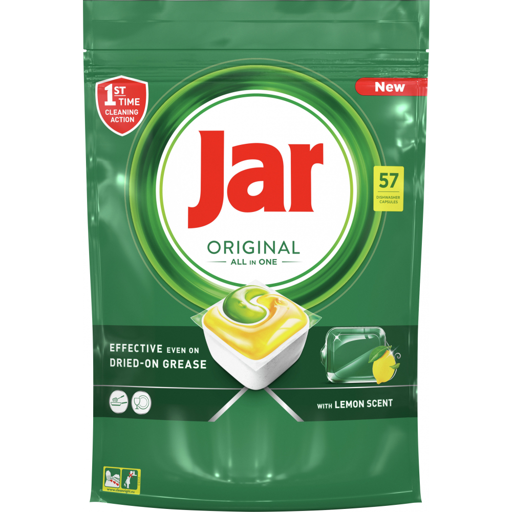 Jar tablety do myčky Yellow 57 ks