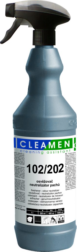 CLEAMEN neutralizátor a osvěžovač 102/202 1l
