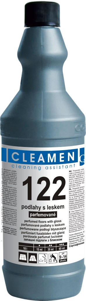 CLEAMEN 122 na podlahy s leskem 1l