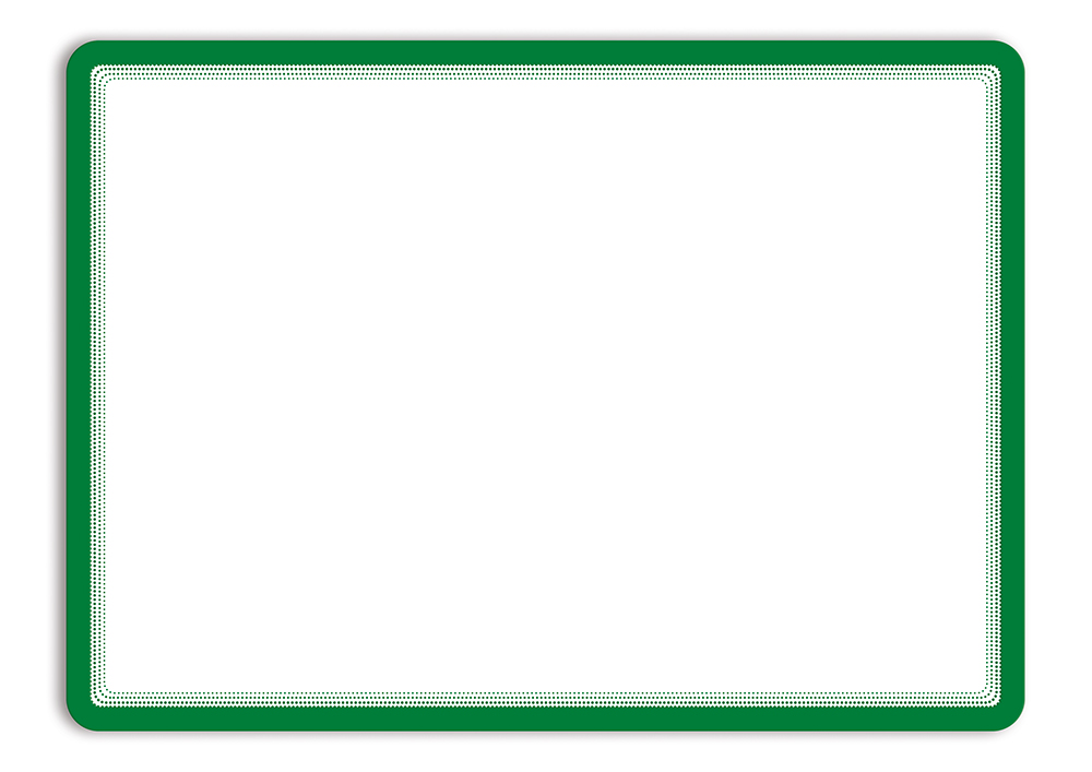 Tarifold Magneto - samolepicí rámeček, A4, zelený - 2 ks