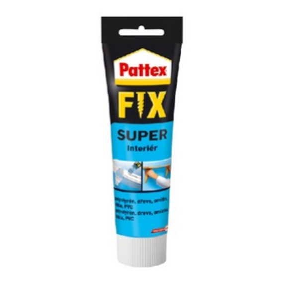 Lepidlo Pattex Super Fix montážní lepidlo 50g v tubě