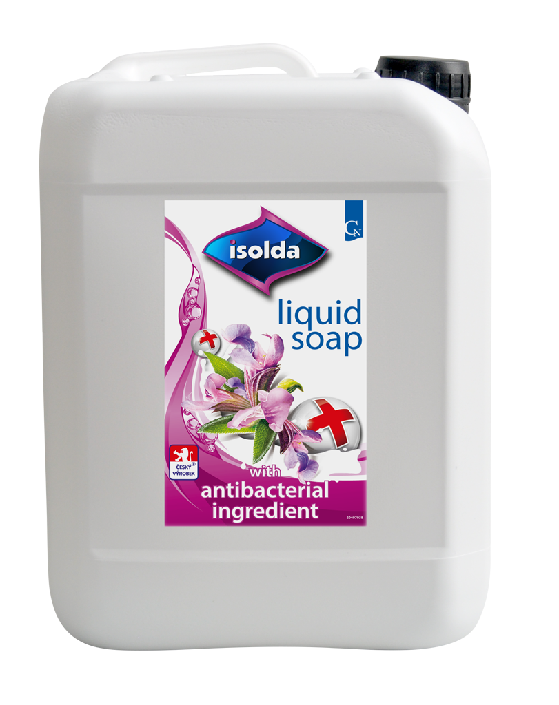 Isolda tekuté mýdlo 5l s antibakteriální přísadou