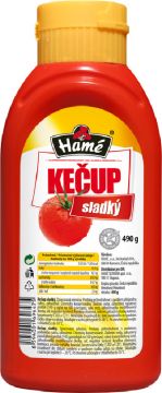 Kečup sladký 490g Hamé
