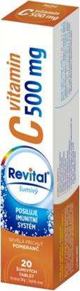 Revital® Vitamin C 500 mg 20 tablet pomeranč