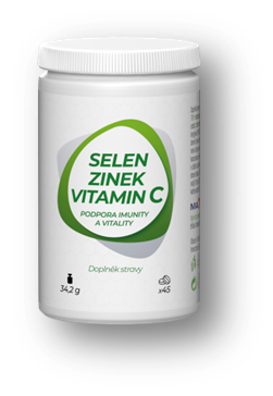 Selen + zinek + vitamin C, 45 tablet