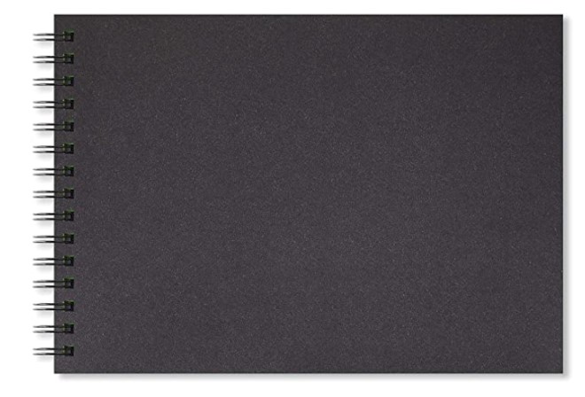 Artgecko skicák Shady A3 na šířku,40 černých listů