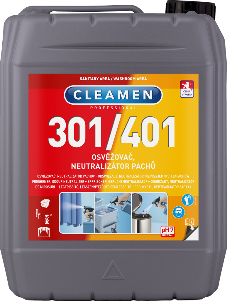 CLEAMEN 301/401 5l neutralizátor pachů a osvěžovač