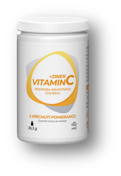 Vitamin C + zinek, 45 tablet