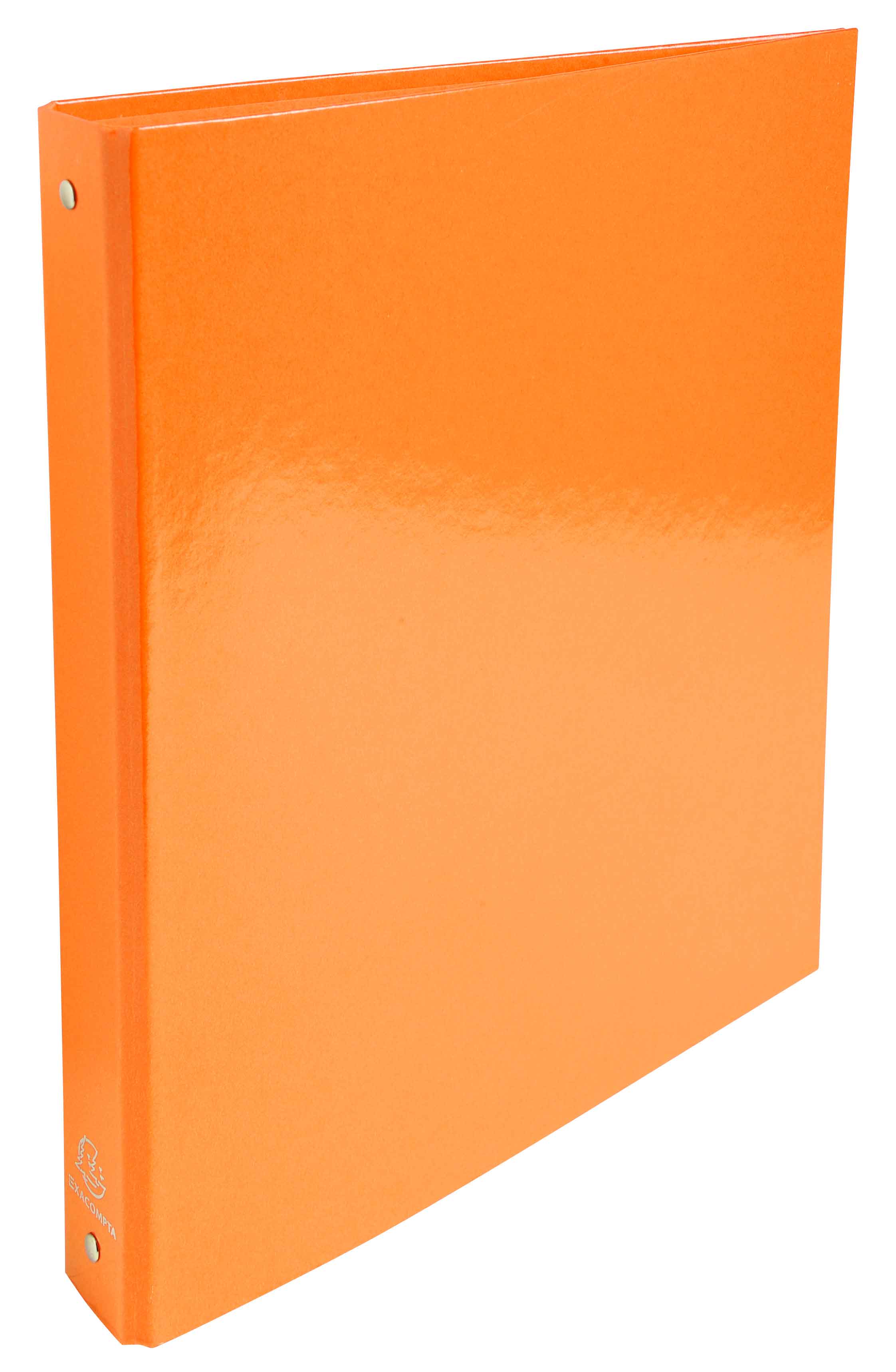 Pořadač 4-kroužkový Exacompta A4 maxi 4 cm oranžový