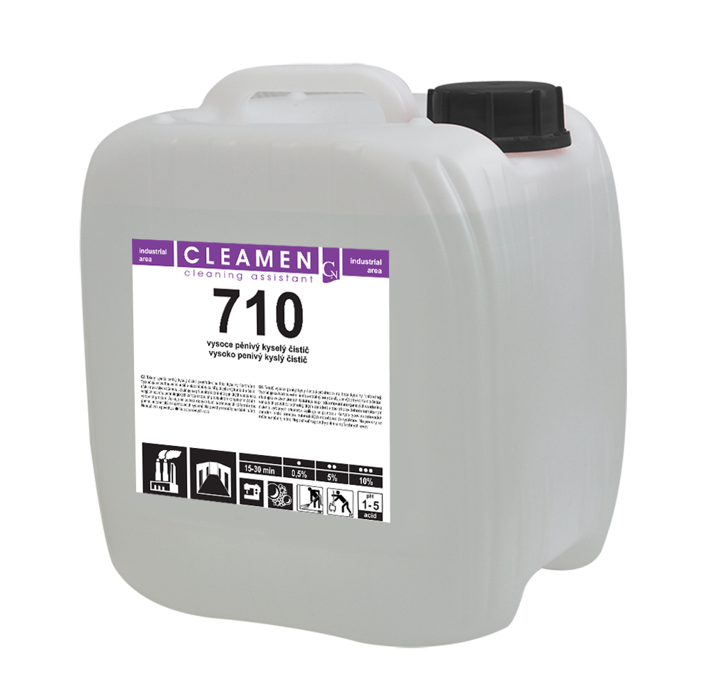 CLEAMEN 710 12 kg kyselý čistič "profi"
