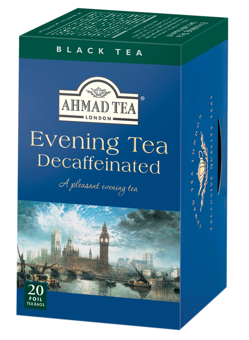 Čaj bez kofeinu Ahmad Evening Tea 1x40g / 20 sáčků