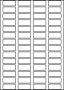 Etikety PRINT samolepicí 42 x 18 mm bílé /100 archů