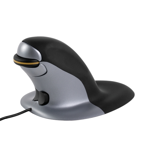 Vertikální ergonomická myš Fellowes Penguin, velikost M, drátová