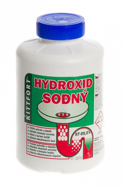 Čistič odpadu hydroxid sodný (louh) 1kg