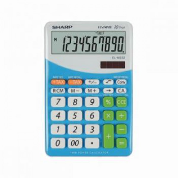 Kalkulačka SHARP EL332B BL stolní / 10 míst