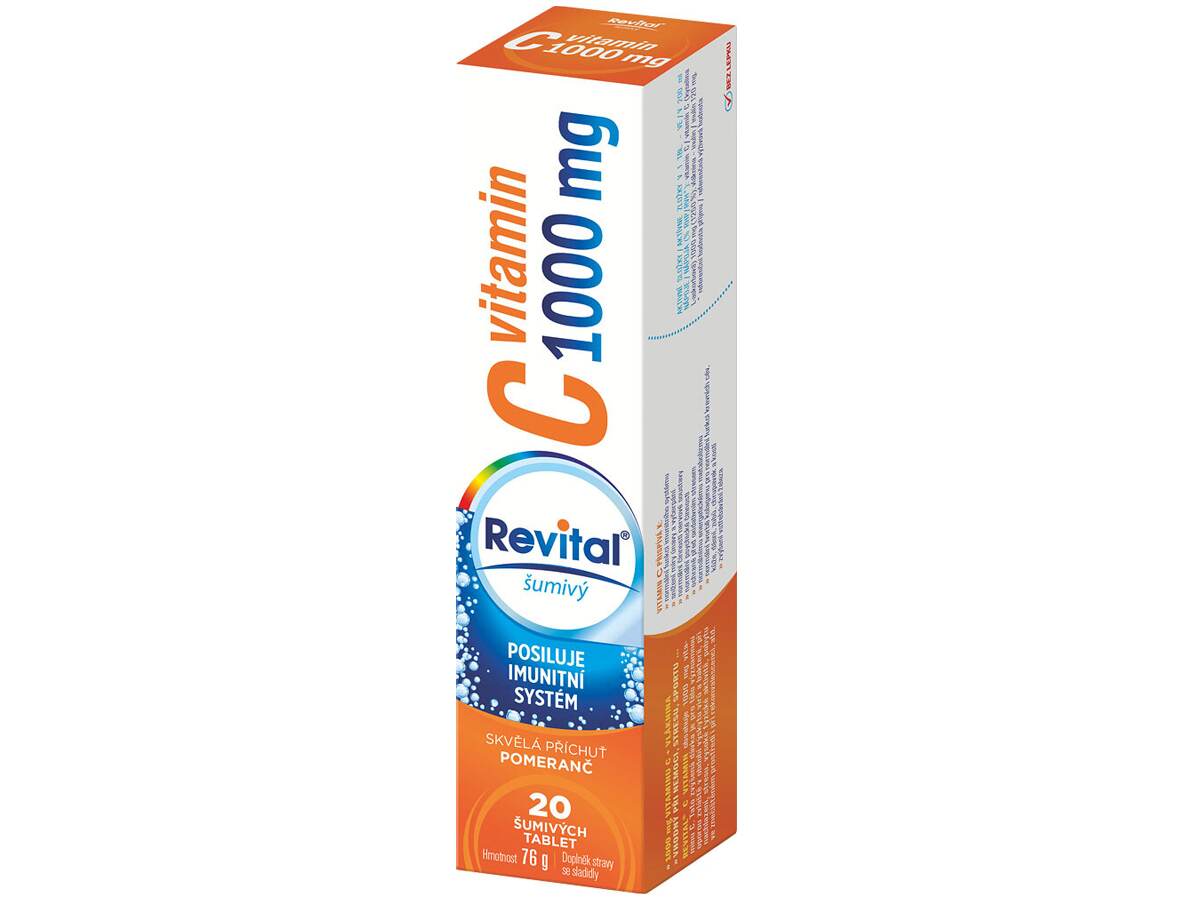 Revital® Vitamin C 1000 mg 20 tablet pomeranč