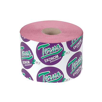 Toaletní papír Terno 2-vrstvý, jednotlivě balený, 1000 útržků