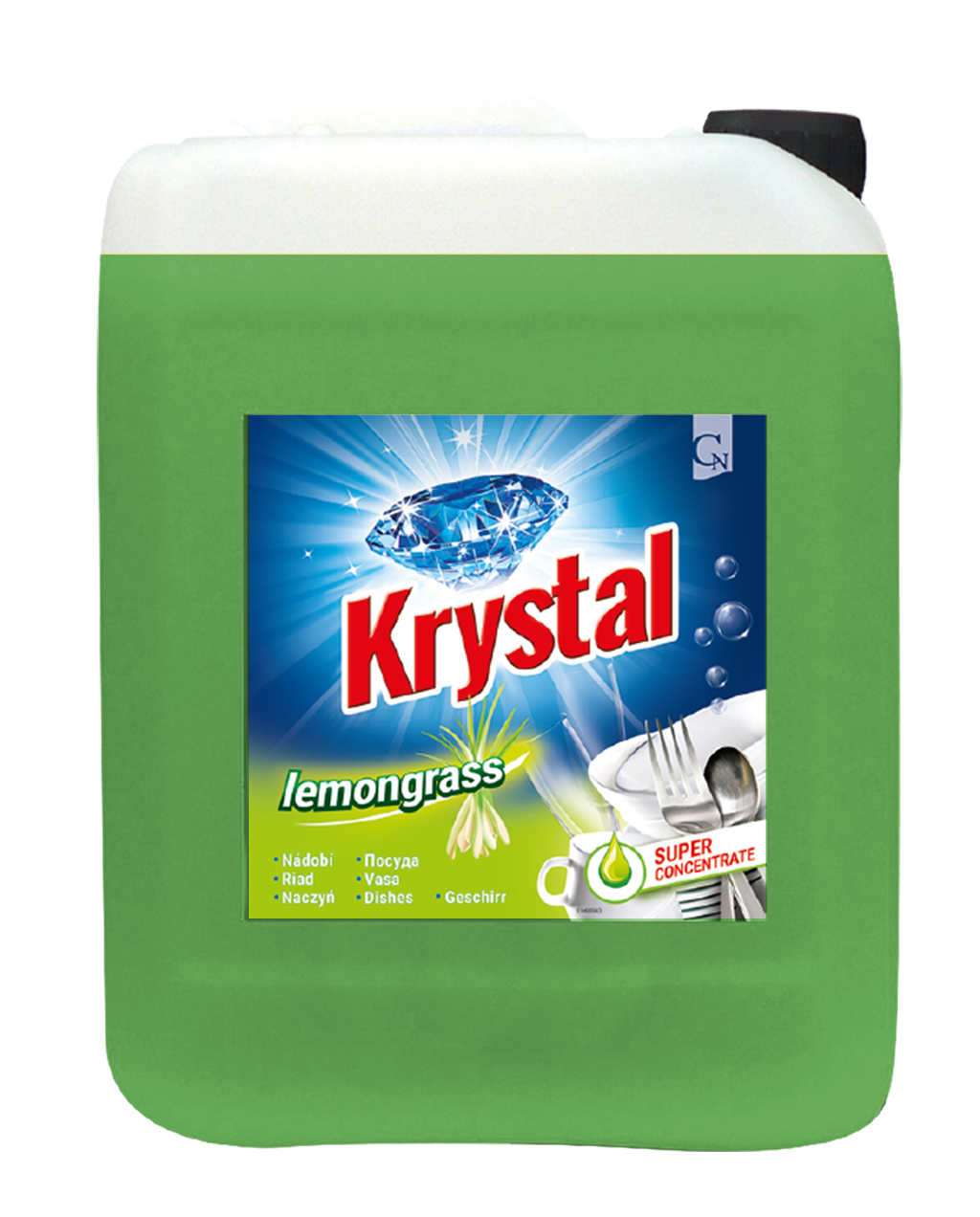 Krystal na nádobí 5 litrů Lemongrass