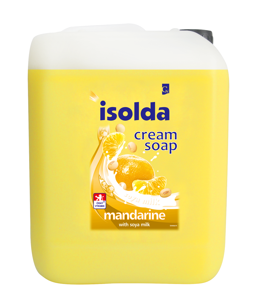 Isolda tekuté krémové mýdlo 5l mandarine