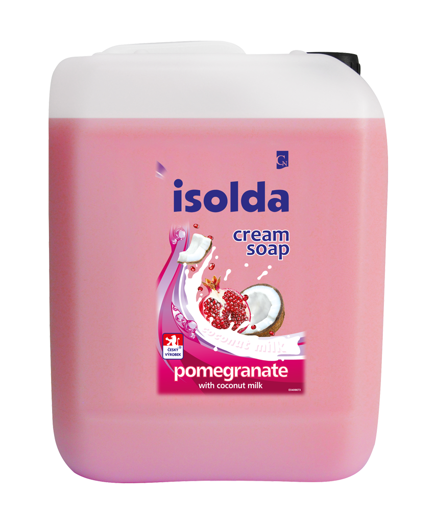 Isolda tekuté krémové mýdlo 5l pomegranate