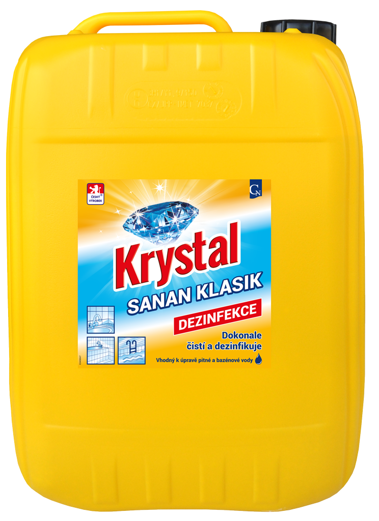 Krystal Sanan klasik 20l chlórová dezinfekce