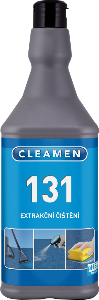 CLEAMEN 131 strojní a ruční čištění koberců, čalounění a dalšího 1l
