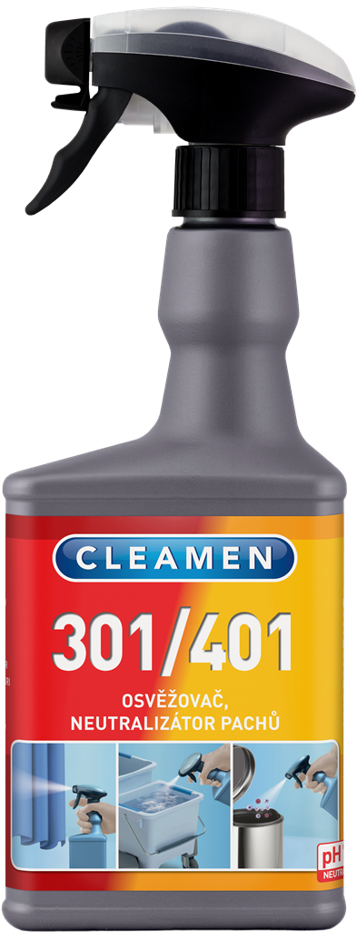 CLEAMEN neutralizátor a osvěžovač 301/401 550 ml