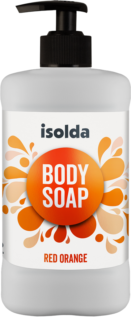 Isolda Red Orange 400ml tělové mýdlo/sprchový gel s pumpičkou