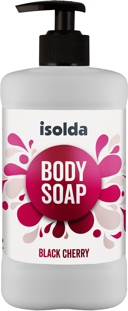 Isolda černá třešeń 400 ml s pumpičkou tělové mýdlo