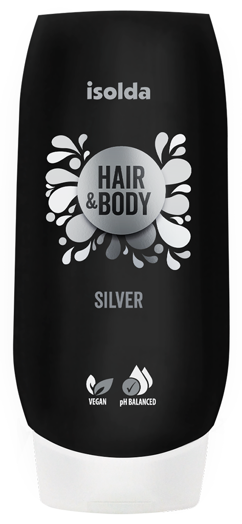 Isolda Silver vlasový a tělový šampon 500 ml CLICK&GO