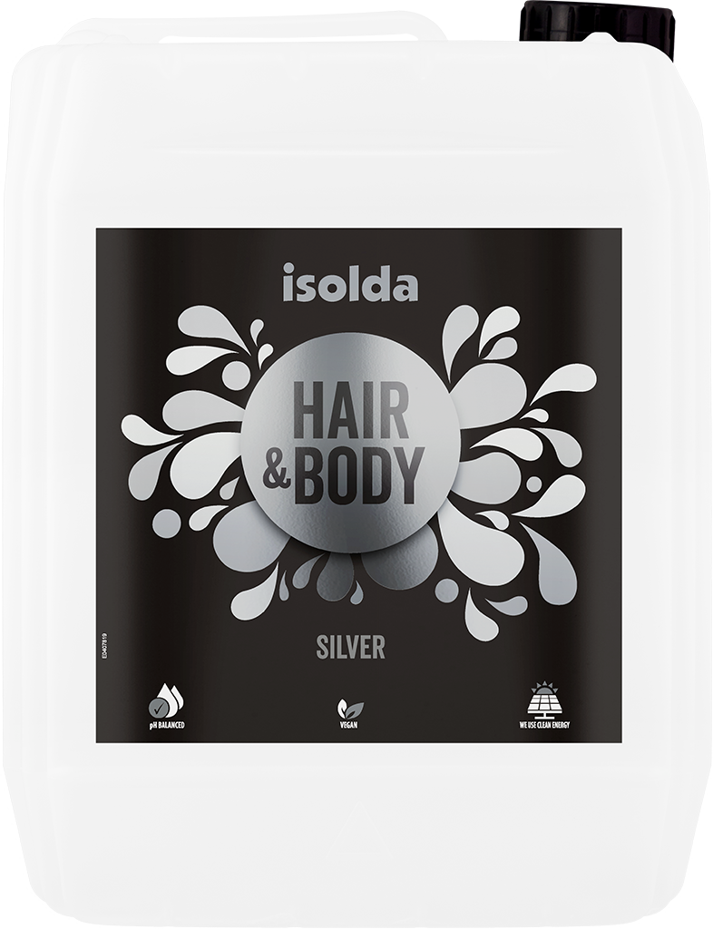 Isolda Silver vlasový a tělový šampon 5l