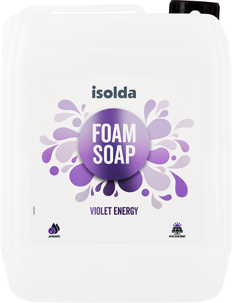 Isolda zpěňovací mýdlo Violet Energy 5l