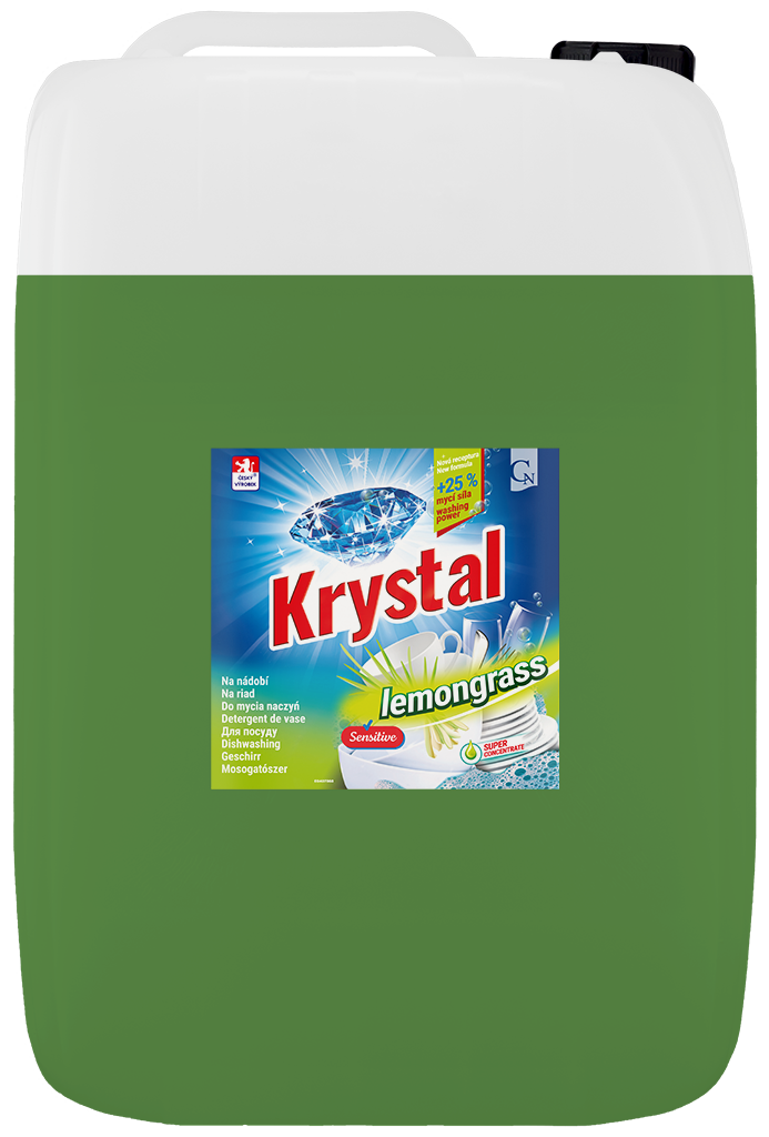Krystal na nádobí 20 litrů Lemongrass