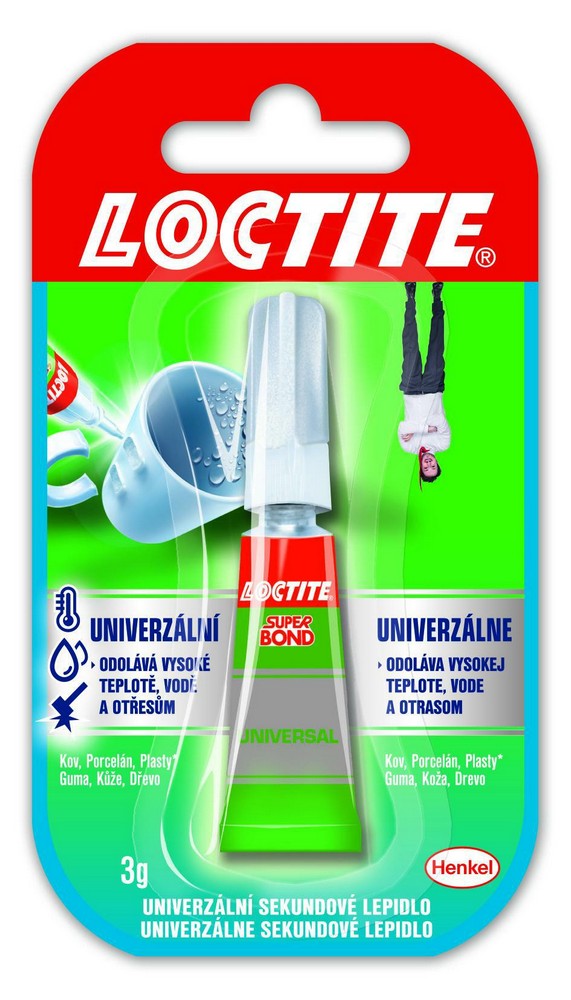 Lepidlo LOCTITE vteřinové super Bond 3g